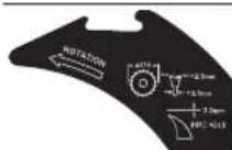 BOSCH GTS 70-216 Professional - 图标及其含义 - 5