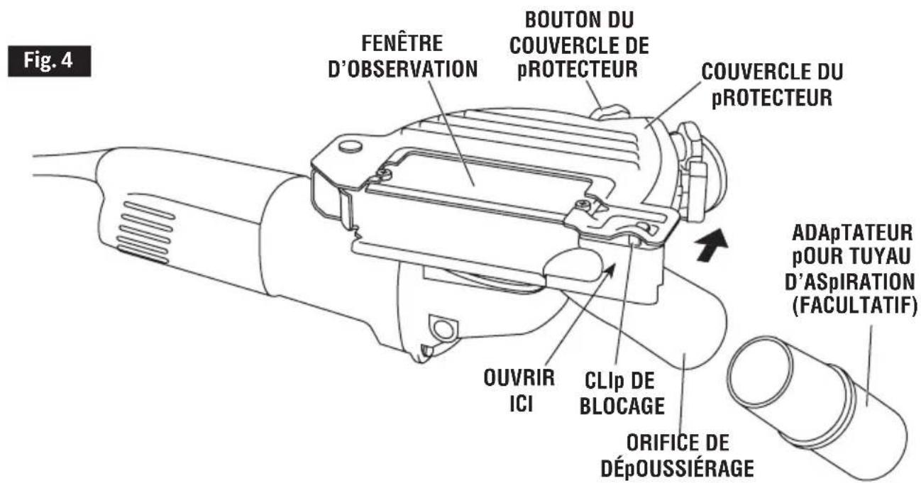 BOSCH GWS13-52TG Professional - Montage et démontage des meules - 1