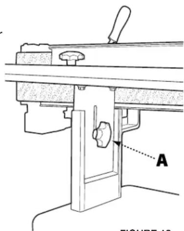DELTA 31‑482 - POUR RÉGLER LA HAUTEUR DE LA TABLE DE PONÇAGE - 3