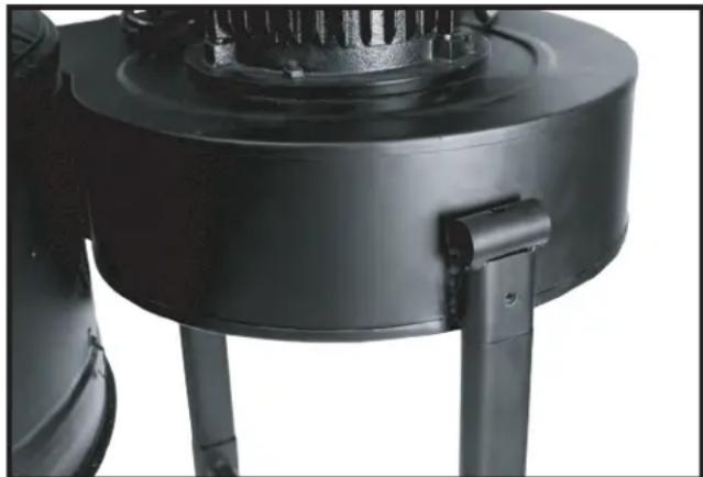 DELTA 50-767 - ATTACHING MOTOR BLOWER ASSEMBLY TO STAND - 1