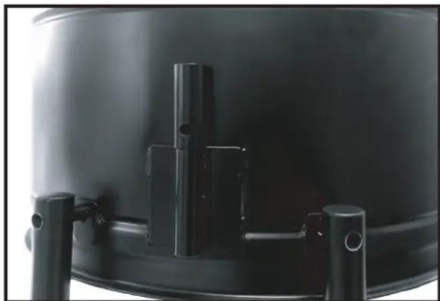 DELTA 50-767 - ATTACHING MOTOR BLOWER ASSEMBLY TO STAND - 2