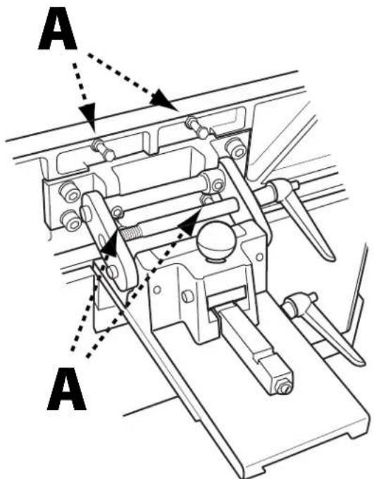 DELTA 37-071 - TO CALIBRATE THE 45° INWARD AND OUTWARD STOPS: - 1
