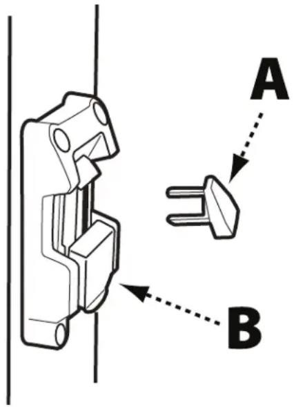 DELTA 28‑400 - STARTING AND STOPPING THE SAW - 1