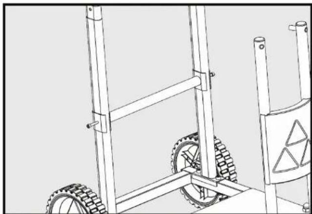 DELTA 50-723 T2 - ATTACHING REAR STAND CROSS SUPPORT - 1