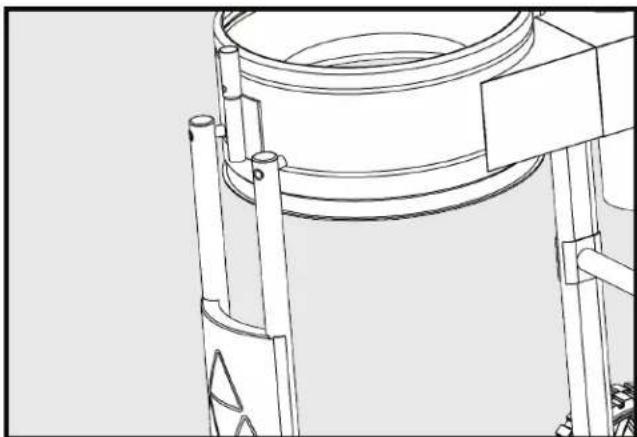 DELTA 50-723 T2 - ATTACHING MOTOR BLOWER ASSEMBLY TO STAND - 2
