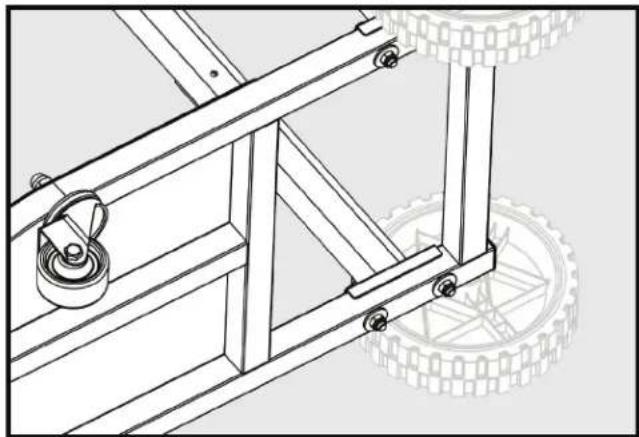 DELTA 50-723 T2 - ATTACHING REAR BLOWER HOUSING SUPPORT - 1