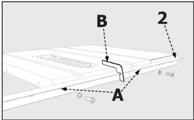 DELTA 36-T50 - CONSTRUYENDO Y ACOPLANDO UNA MESA DE SOPORTE DE MADERA - 1