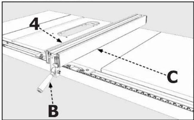 DELTA 36-T50 - ALIGNING THE FENCE TO THE MITER GAUGE SLOTS - 1