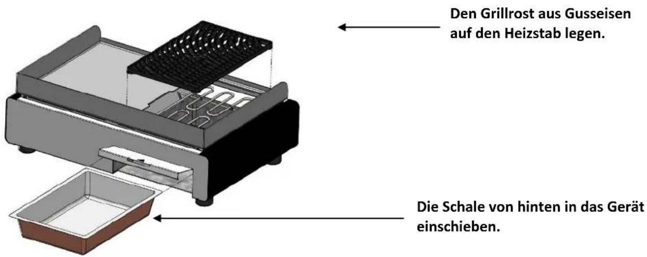 KRAMPOUZ DUO GECIO2OA - Vorbereitung des Gerätes - 1