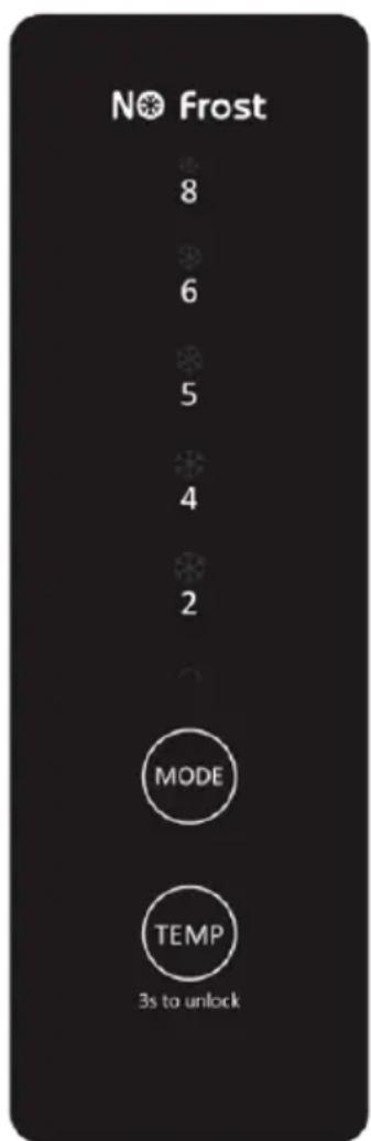 AMICA FK4005.6DFCM - Appliance controls - 1