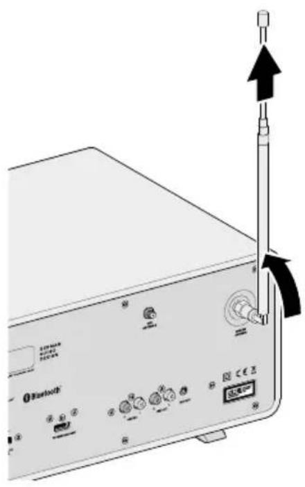 SONORO AVATON - Antenne télescopique FM/DAB - 2