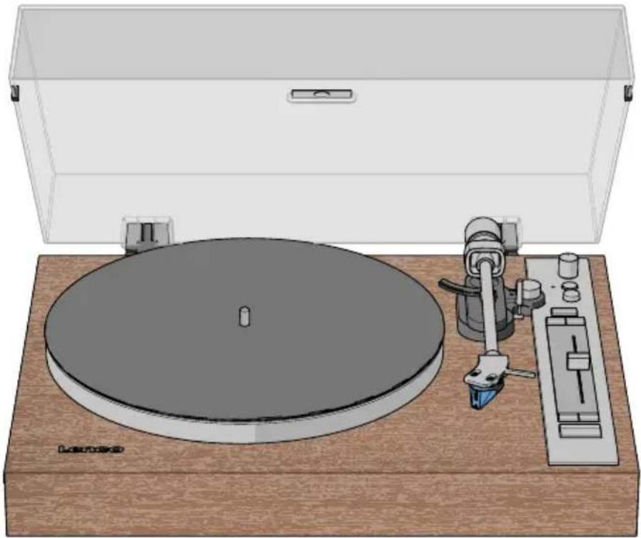LENCO LBT-515 - Audiophile turntable - 1