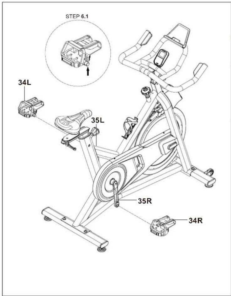 Schwinn IC 3.5 - 步骤5所需五金件： - 2