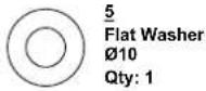 Schwinn IC 3.5 - STEP 5 HARDWARE : - 1