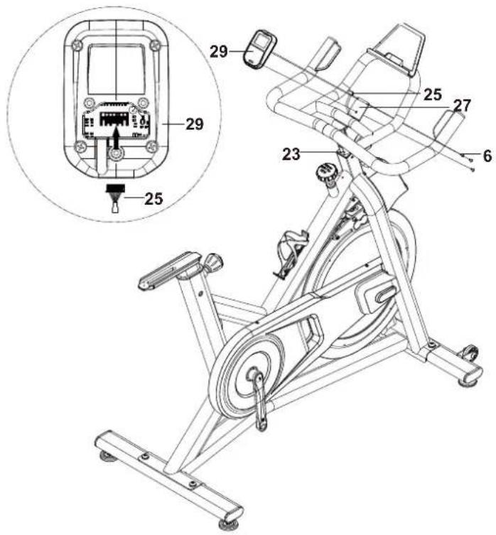 Schwinn IC 3.5 - 五金件套装： - 8
