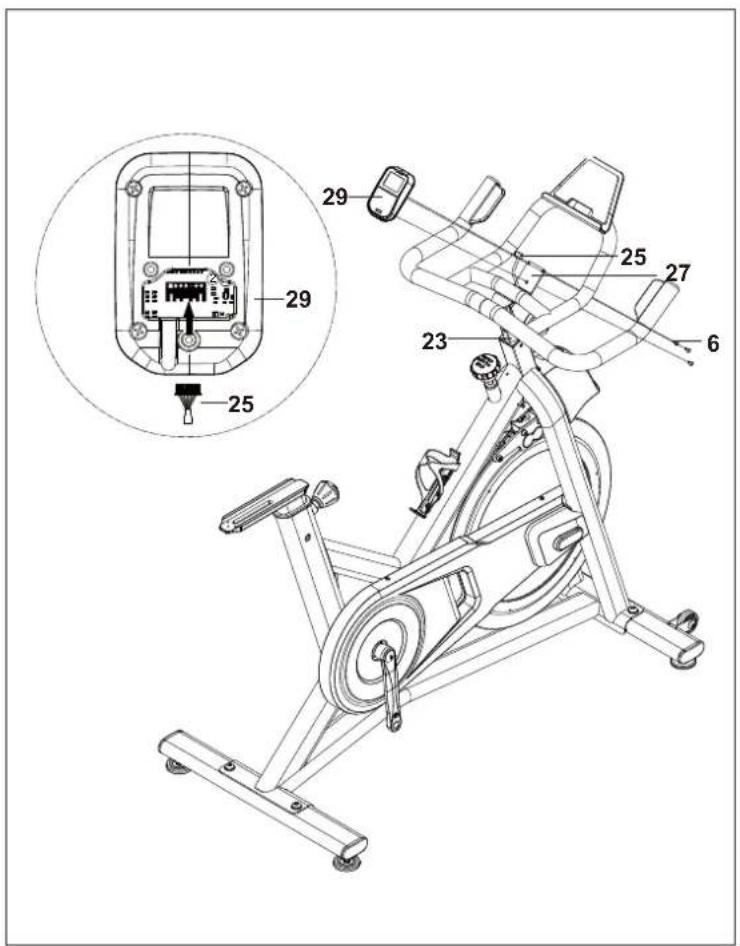 Schwinn IC 3.5 - KIT DE FERRAGENS: - 10