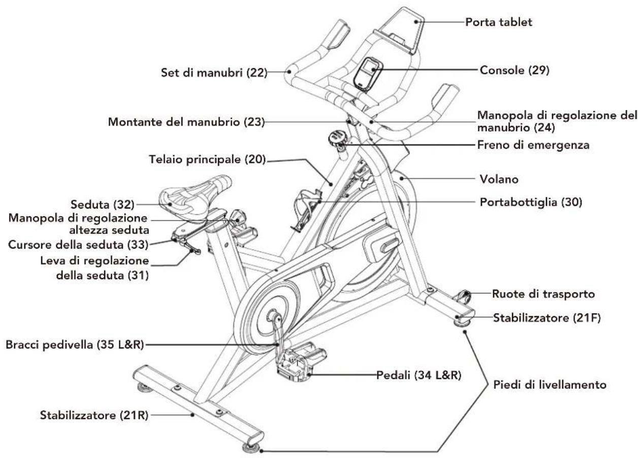 Schwinn IC 3.5 - INFORMAZIONI SUL MODELLO - 1