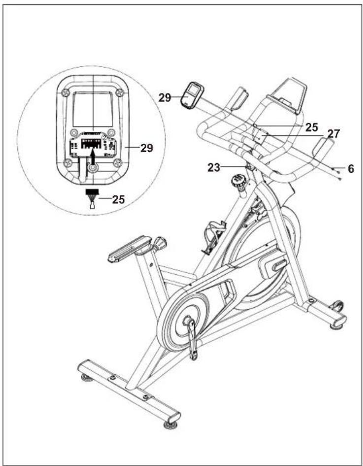 Schwinn IC 3.5 - PAQUETE DE PIEZAS DE TORNILLERÍA: - 9