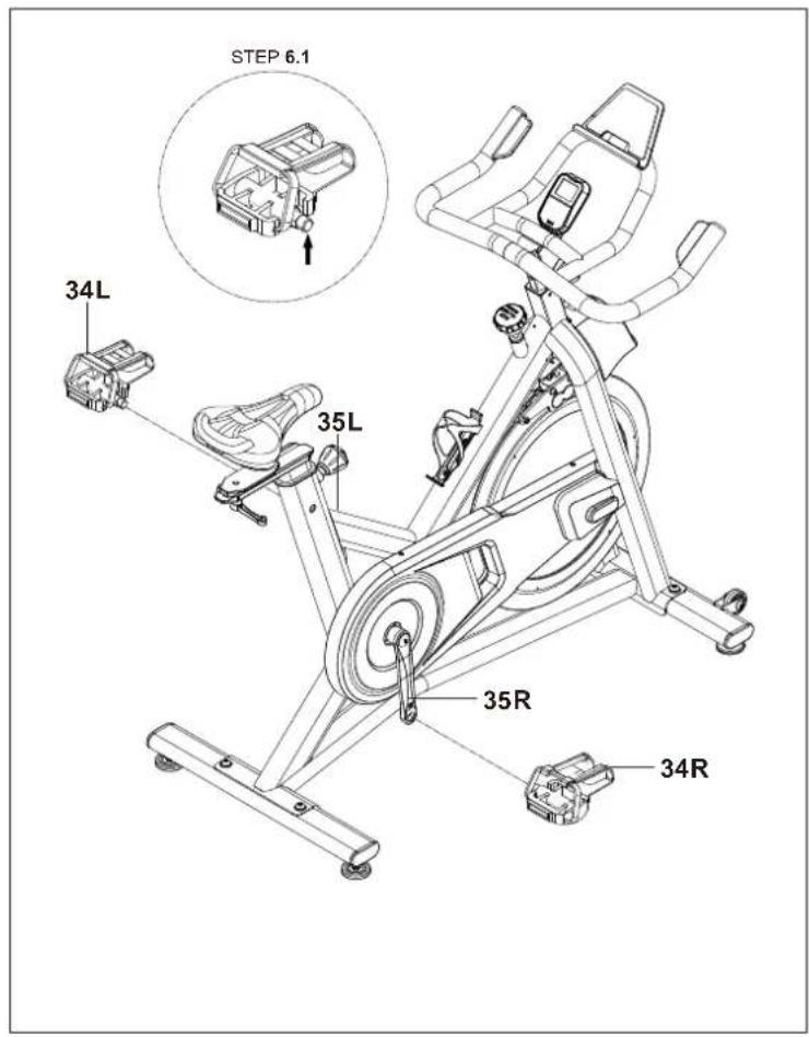 Schwinn IC 3.5 - COMPONENTI PASSAGGIO 5: - 2