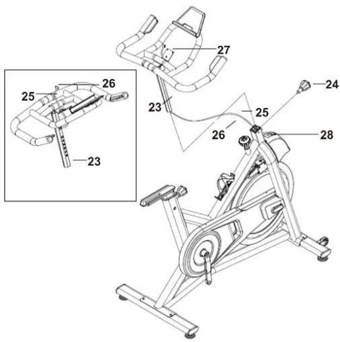 Schwinn IC 3.5 - 五金件套装： - 7