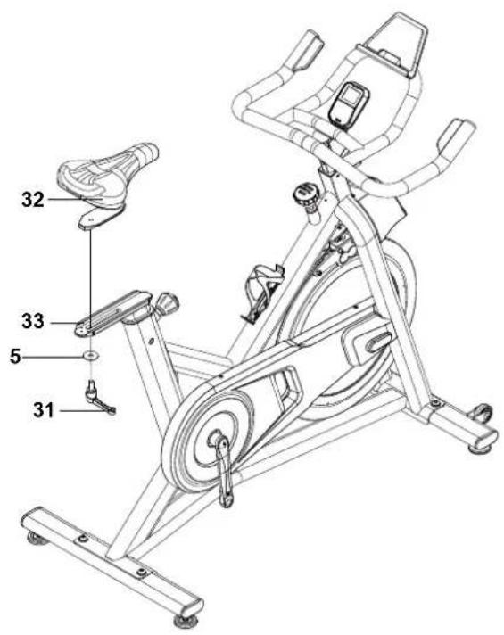 Schwinn IC 3.5 - ASSEMBLY STEP 4 - 2