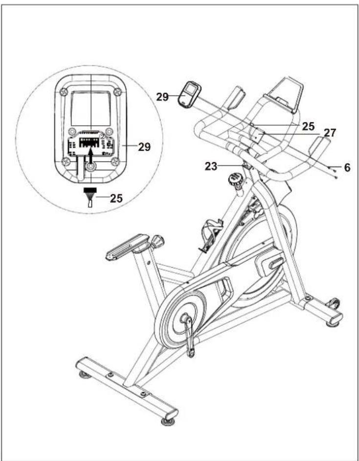 Schwinn IC 3.5 - KIT DE MATÉRIEL : - 9