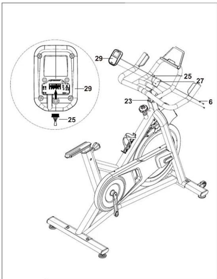 Schwinn IC 3.5 - SET MONTAGEMATERIAAL: - 9