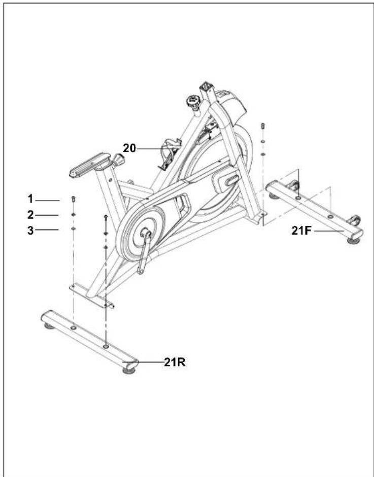 Schwinn IC 3.5 - HARDWARE KIT: - 7