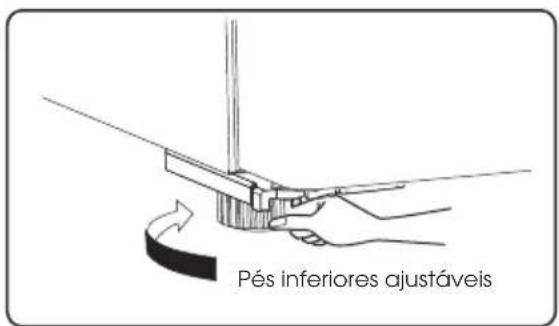 HISENSE RB645N4BIB - Nivelamento do aparelho - 2