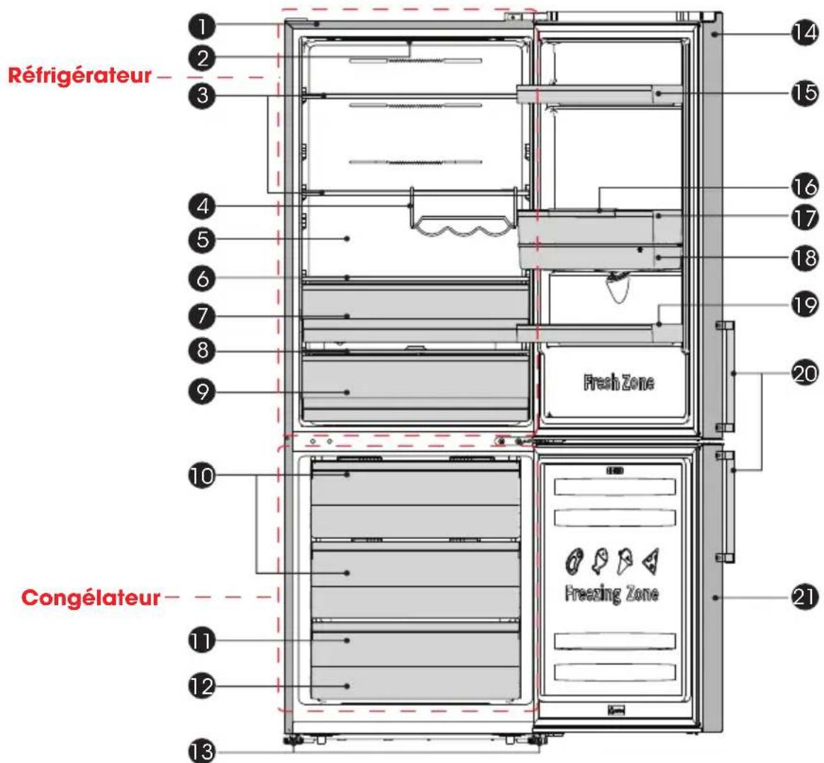 HISENSE RB645N4BIB - Appareil avec distributeur - 1