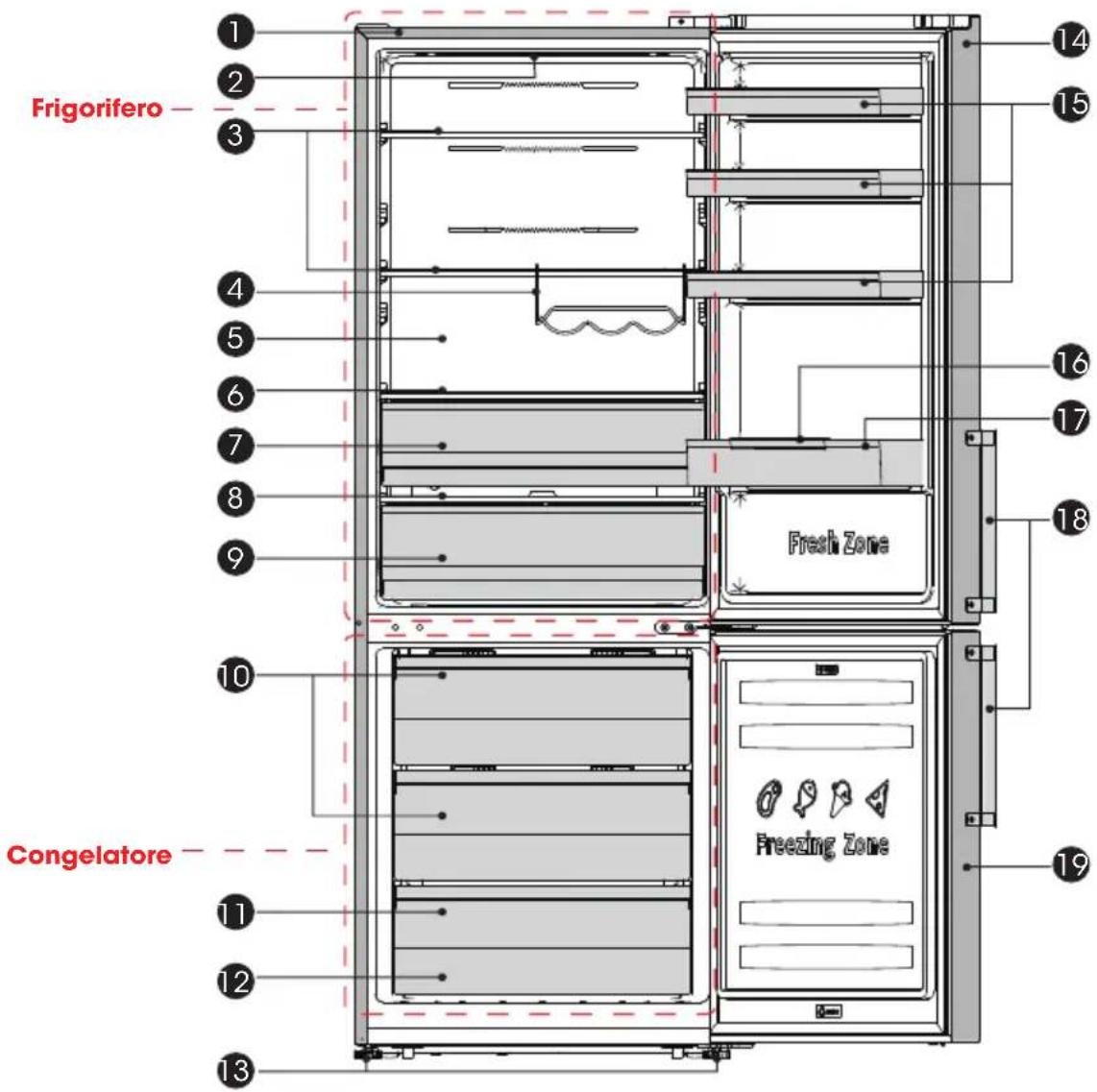 HISENSE RB645N4BIB - Descrizione Elettrodomestico - 1