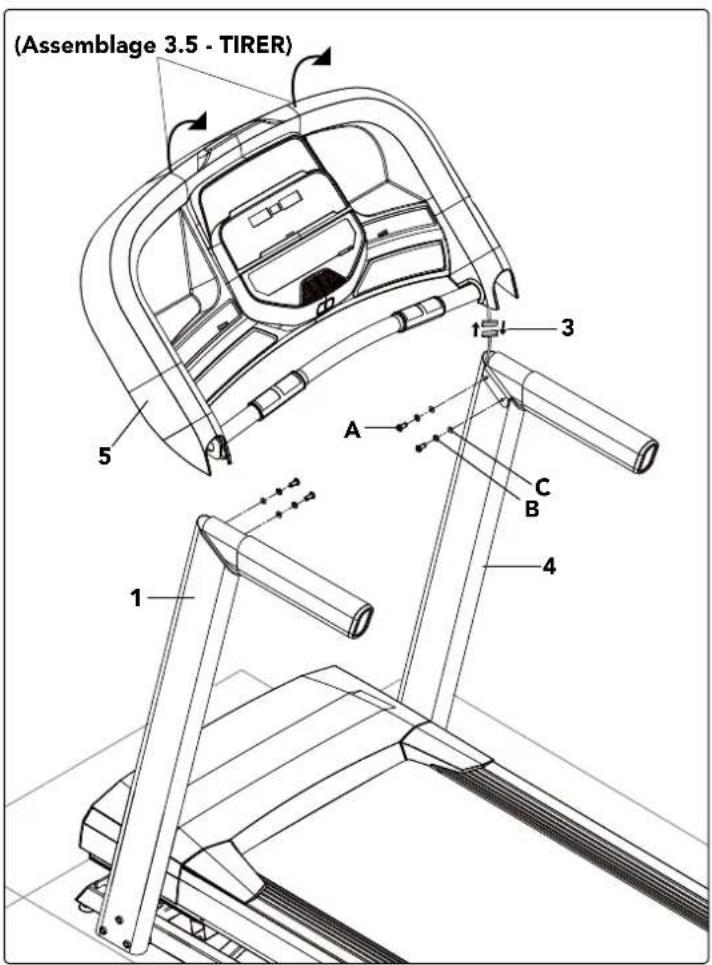 Schwinn SFT 4.1 - ASSEMBLAGE ÉTAPE 1 - 3