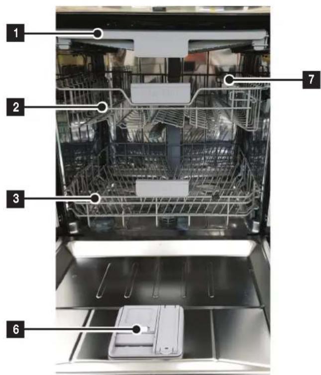 SAMSUNG DW60M5050BB/EN - FONCTIONS DU LAVE-VAISSELL - 1