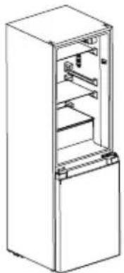 COMFEE RCB169DS2 - INVERSION DES PORTES - 14