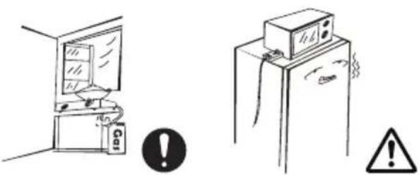 COMFEE RCB169DS2 - ELECTRICITY RELATED WARNINGS - 2