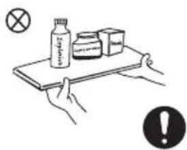 COMFEE RCB169DS2 - AVERTISSEMENTS LIÉS AU PLACEMENT DES ALIMENTS - 1