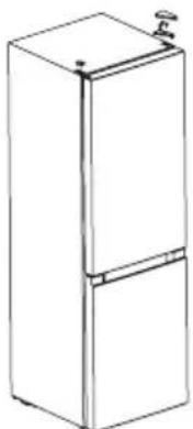 COMFEE RCB169DS2 - INVERSION DES PORTES - 13
