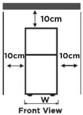 COMFEE RCB169DS2 - PLACEMENT - 3