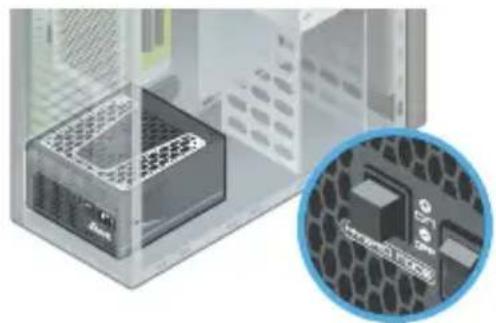 SEASONIC CORE BC ATX 3.1 - Bottom of the case - 1