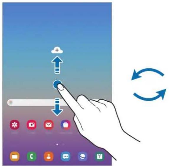 SAMSUNG Galaxy Tab A 10.5 - Passer de l'écran d'accueil à la liste des applications - 1