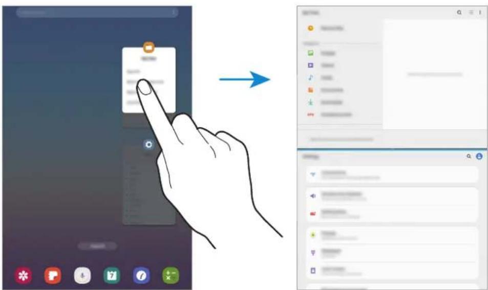 SAMSUNG Galaxy Tab A 10.5 - Affichage fractionné - 1