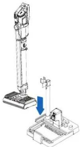 Riccar Multi-Clean Deluxe R70 - Assembler la station de charge - 1