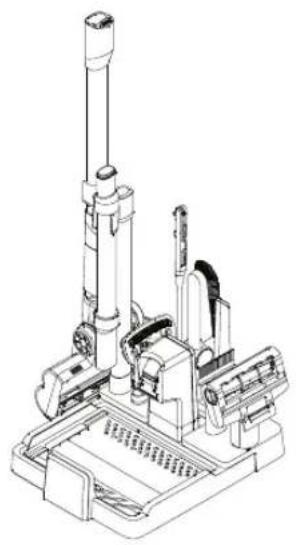 Riccar Multi-Clean Deluxe R70 - Dry Vacuum Accessory Package Includes: - 1