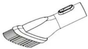 Riccar Multi-Clean Deluxe R70 - Boquilla flexible y larga para ranuras con luz LED - 2