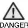 SAMSUNG VC08QVNDCRD/EG - SYMBOLES DANGER/ATTENTION UTILISÉS - 1