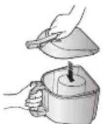 SAMSUNG VC08QVNDCRD/EG - EMPTYING THE DUST BIN - 5