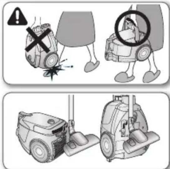 SAMSUNG VC08QVNDCRD/EG - assembling the cleaner - 3