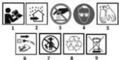 NEO tools 19-161 - PICTOGRAMMES ET AVERTISSEMENTS - 1
