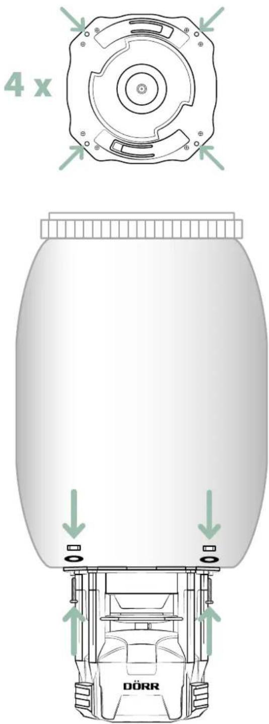 Dörr Compact B0CHW4KGXN - MODELL 204370 (OHNE BEHÄLTER) - 1