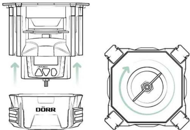 Dörr Compact B0CHW4KGXN - AJASTIMEN POISTAMINEN KÄYTÖSTÄ - 1